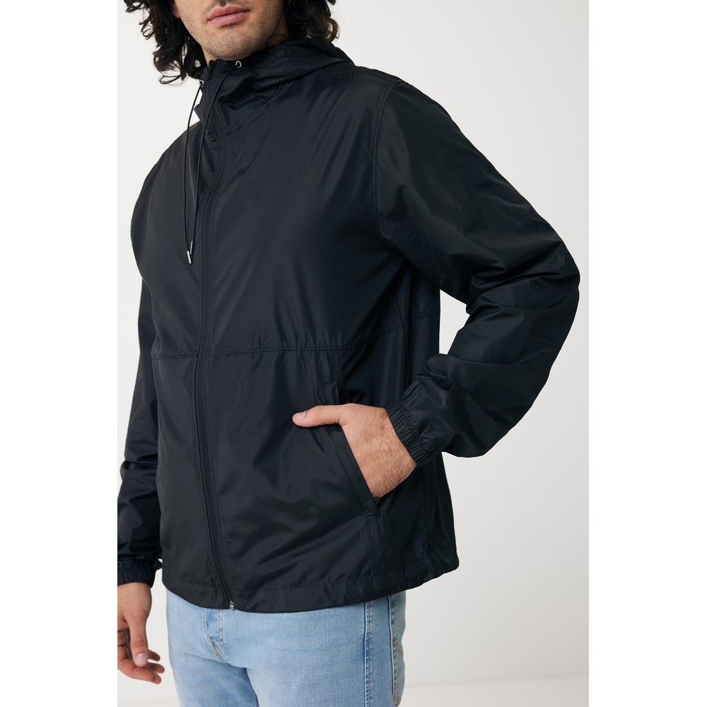 Lekka kurtka Iqoniq Logan, poliester z recyklingu Czarny T9701.001.4XL (6)