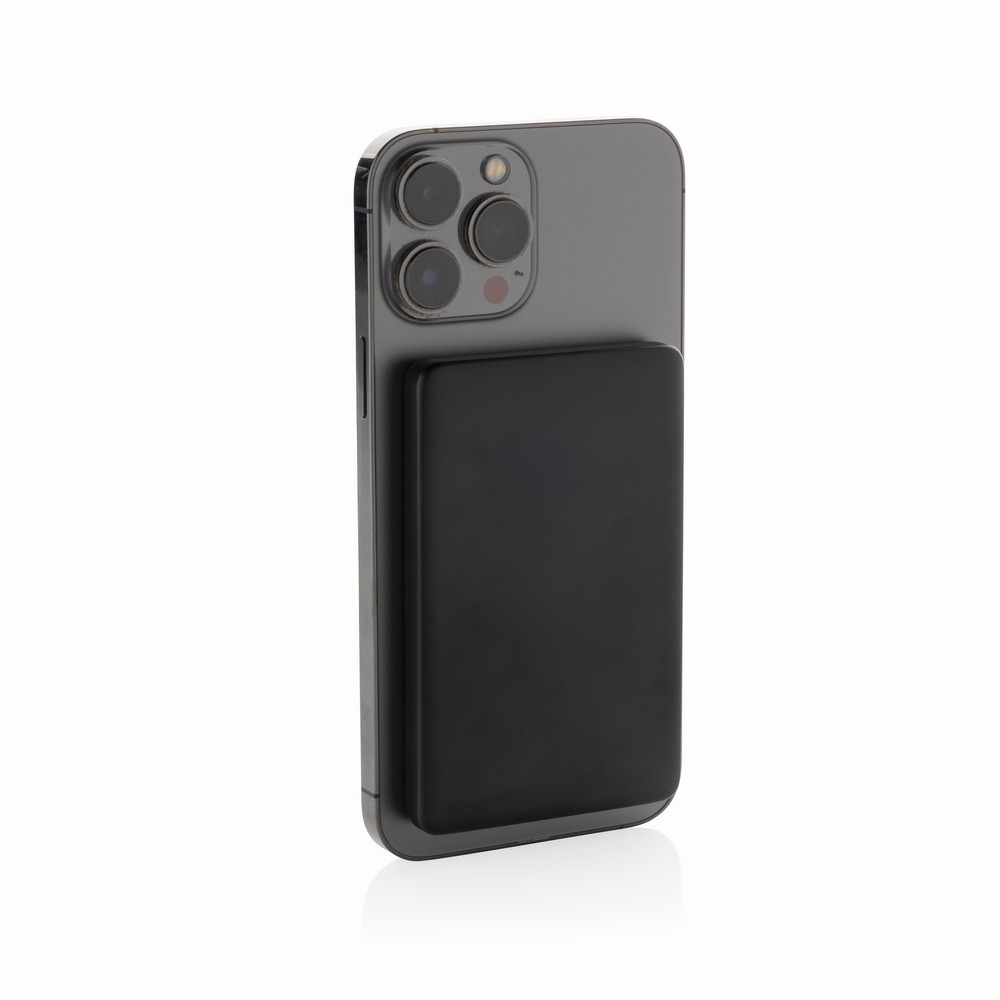Power bank 5000 mAh, ładowarka bezprzewodowa 5W Orion Czarny P322.6001 (6)