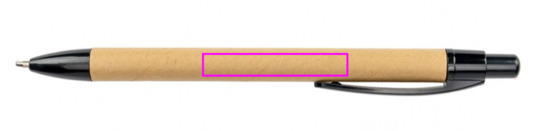 Długopis, lewy bok