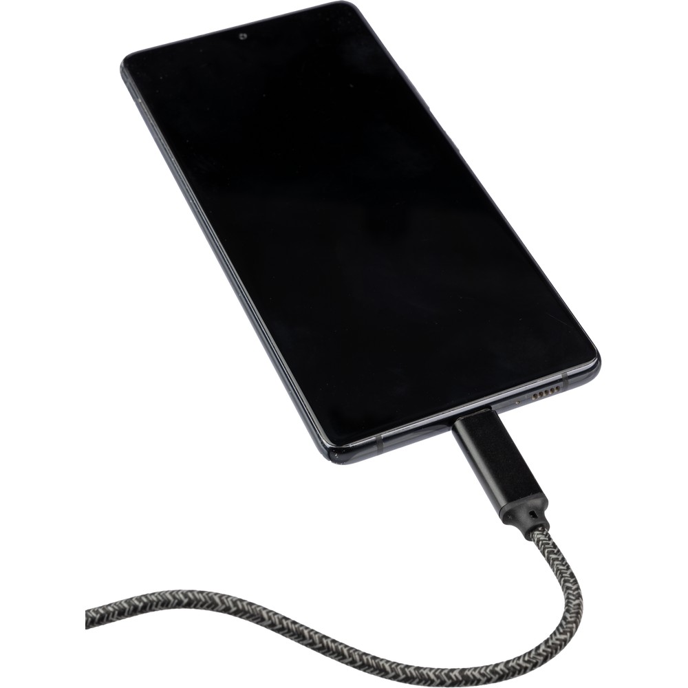Kabel do ładowania Czarny VA183-03 (5)