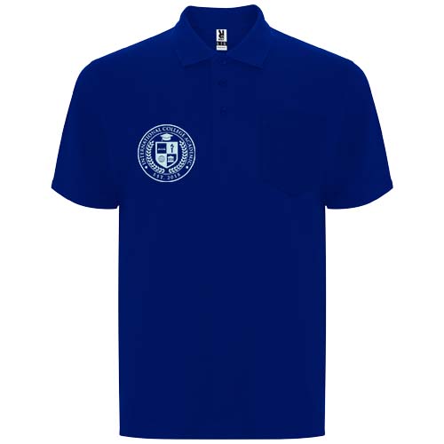 Centauro Premium koszulka polo unisex z krótkim rękawem Niebieski R66074T5 (1)