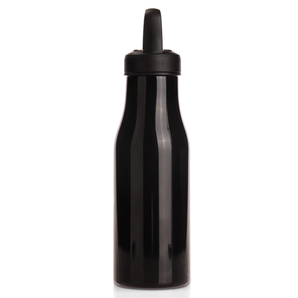 Butelka termiczna 500 ml Air Gifts, pojemnik w zakrętce | Jessica Czarny V0850-03 (7)