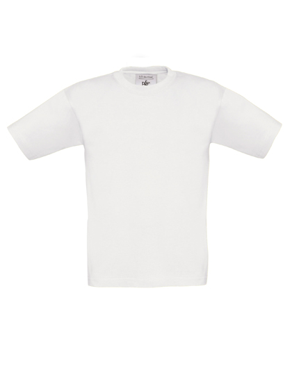 Dziecięcy T-shirt Klasyczny Bawełniany White BCTK301-471886 