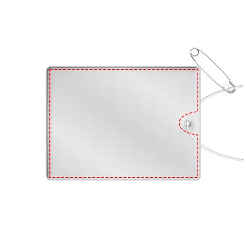 Front (under reflective layer)