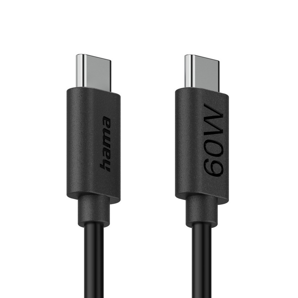 Kabel do ładowania Hama 60W Czarny VH017-03 (2)