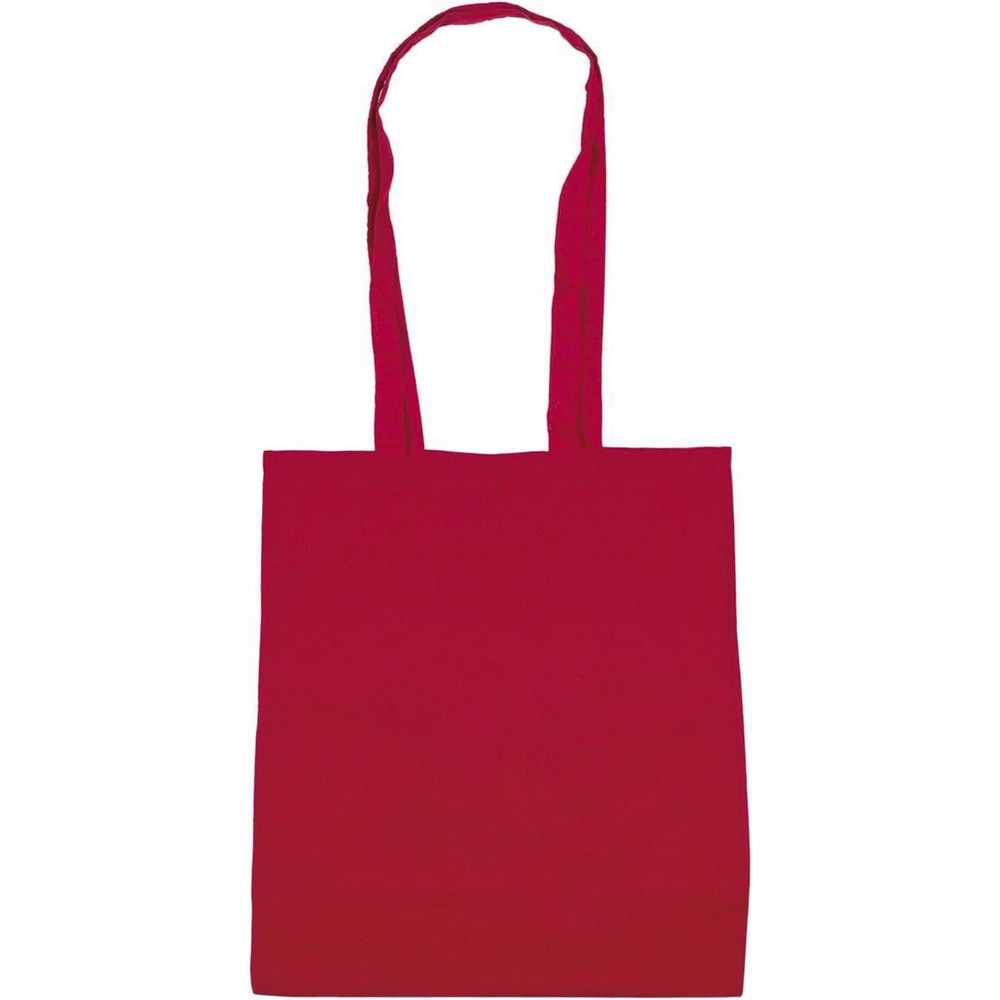 Torba bawełniana na zakupy Czerwony V2150-05 