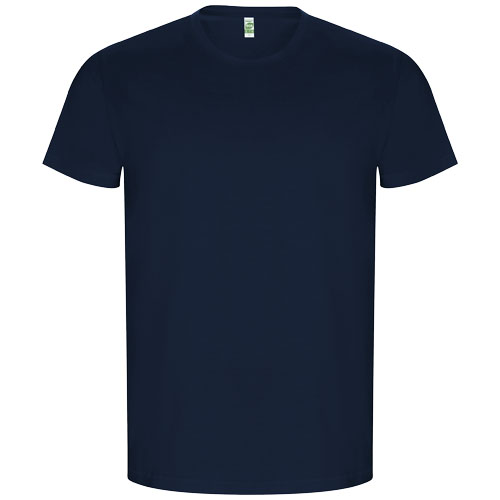 Golden koszulka męska z krótkim rękawem Navy Blue R66901R1 