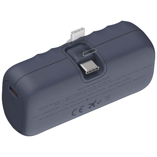 Xtorm Go2 powerbank o mocy 20 W i pojemności 5000 mAh z szybkim ładowaniem Środkowy niebieski 12460152 (2)