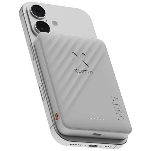 Xtorm Go2 powerbank o mocy 15 W i pojemności 5000 mAh z szybkim ładowaniem Biały 12460201 