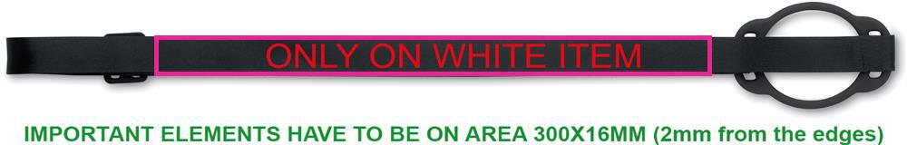 STRAP ON WHITE