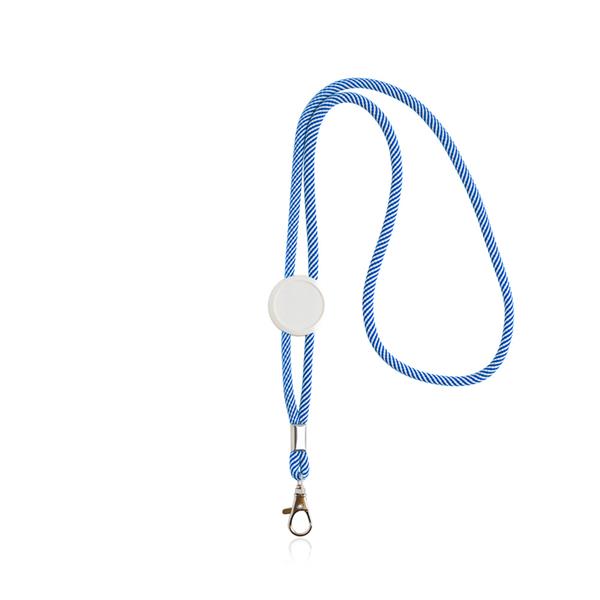 Gadżet reklamowy - Smycz z karabińczykiem regulowana