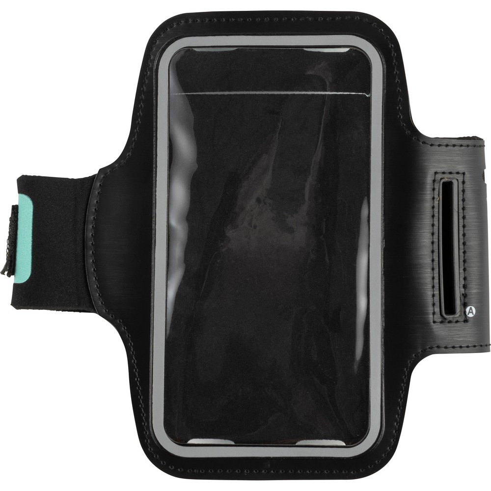 Opaska na ramię, etui na telefon Czarny V7336-03 (7)