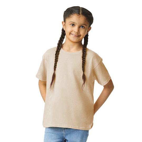T-Shirt Mlodziezowy Bawełniany Sand G3000K-803995 