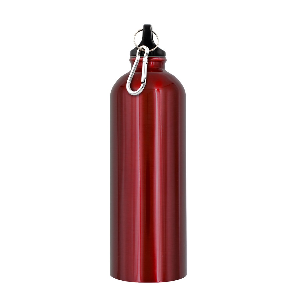 Butelka sportowa 770 ml z karabińczykiem | Laveriano Czerwony VA918-05 (3)