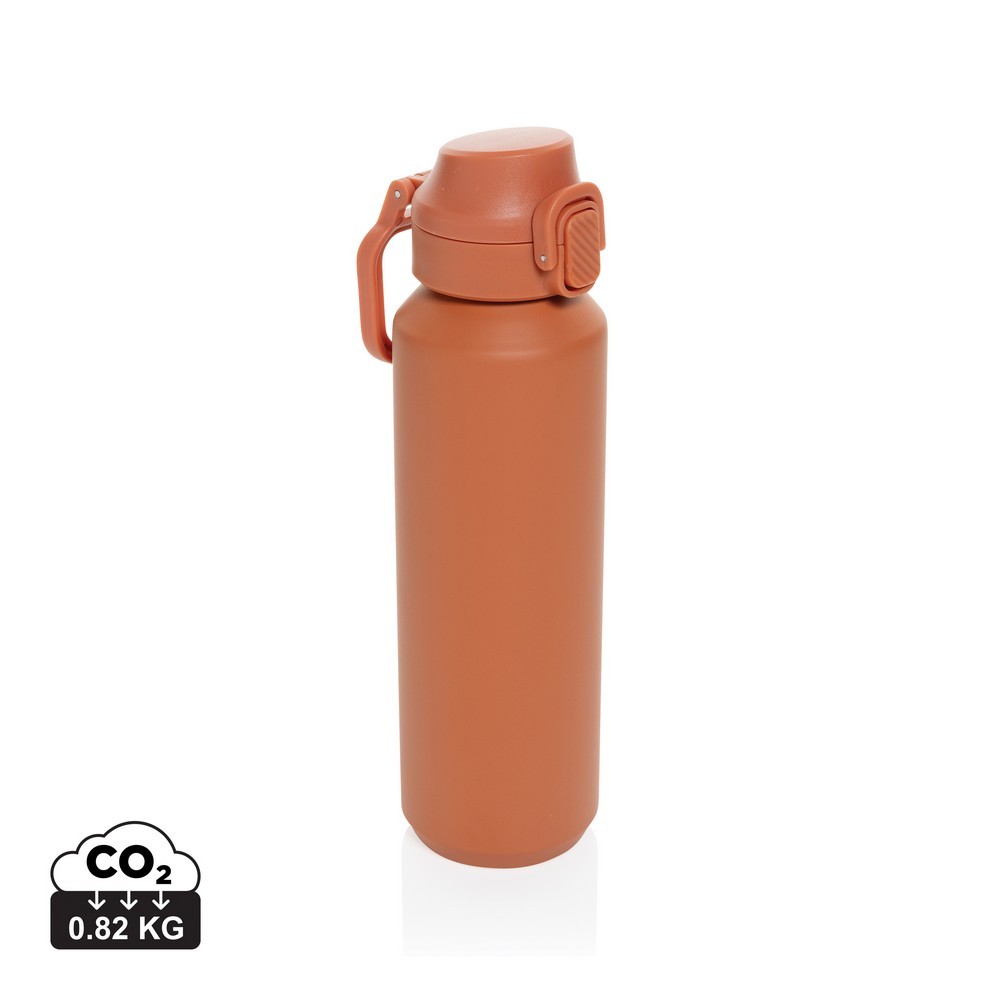 Butelka sportowa 600 ml Via Pomarańczowy P437.5008 (12)