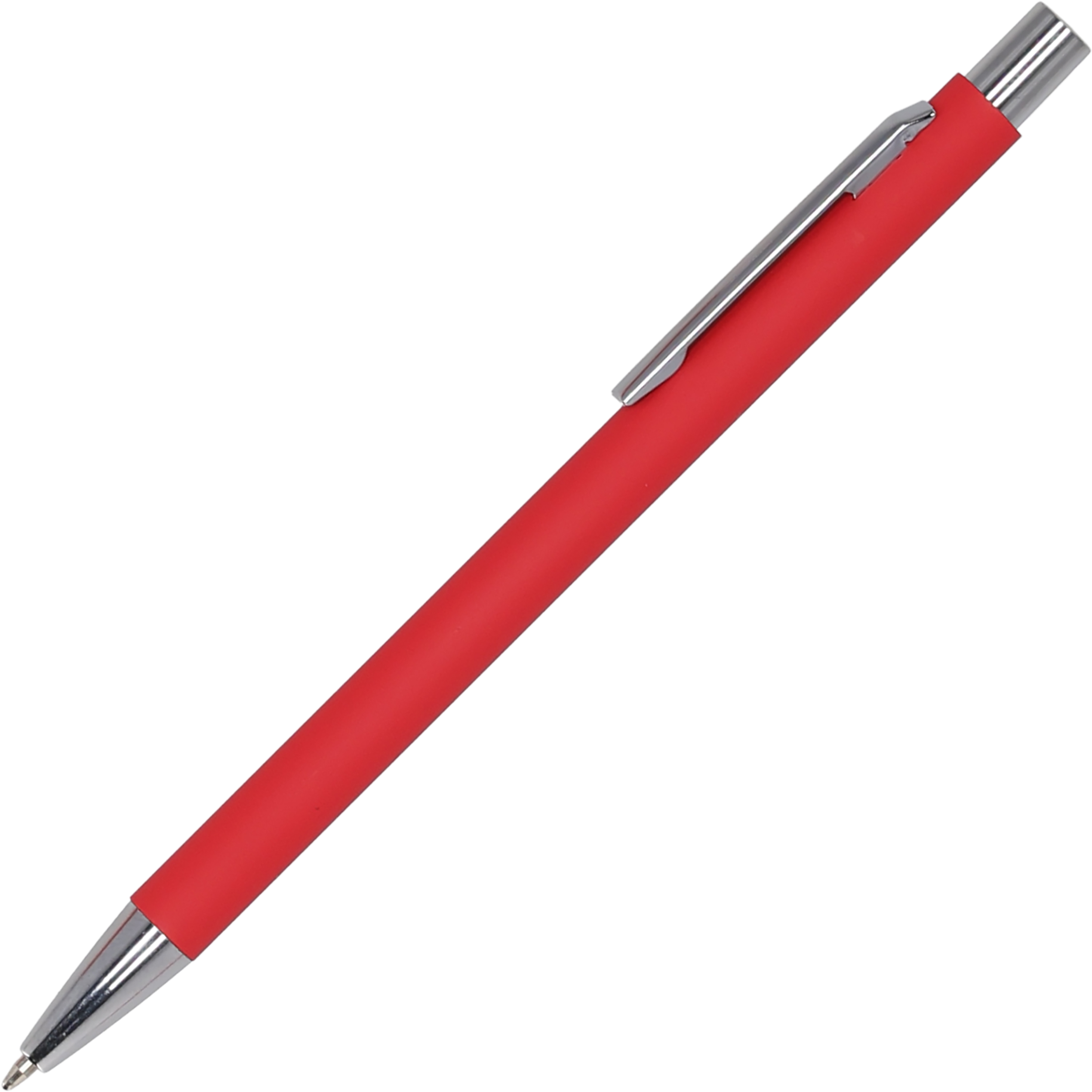 Długopis metalowy soft touch GIORGIO Czerwony 1368005 