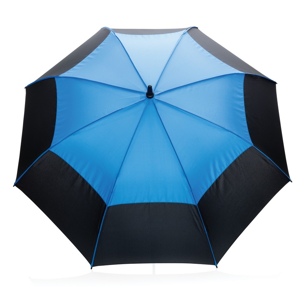 Parasol sztormowy 27", automatyczny AWARE™ RPET Niebieski P850.685 (1)