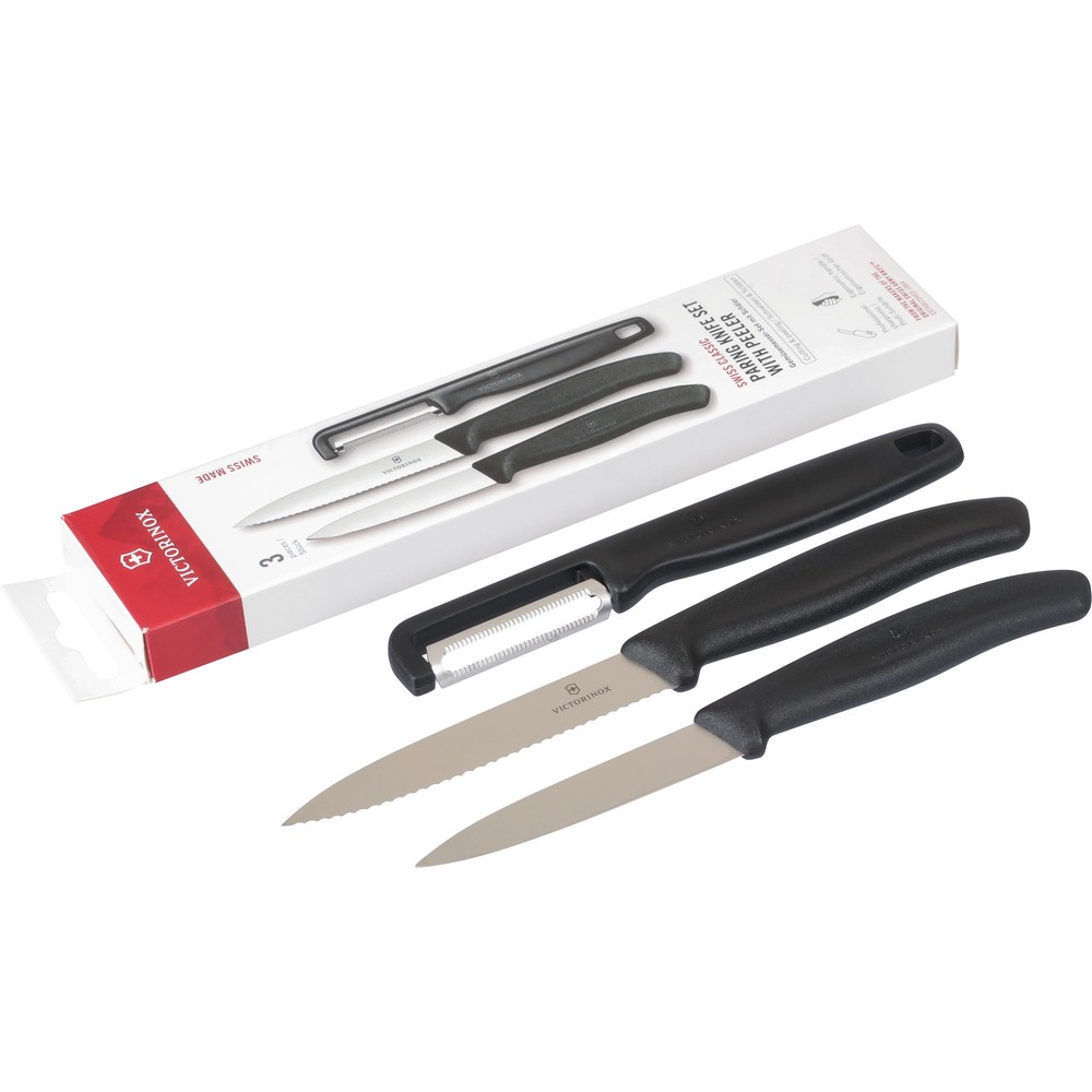 Zestaw kuchenny Victorinox Swiss Classic, 3 el. Czarny VB350-03 (3)