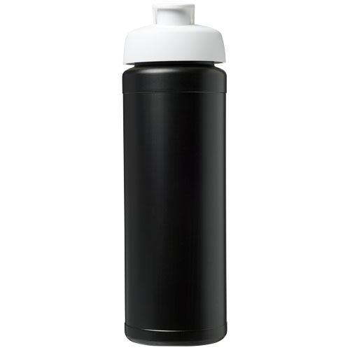 Bidon Baseline® Plus o pojemności 750 ml z wieczkiem zaciskowym i uchwytem Czarny-Biały 21007412 (2)