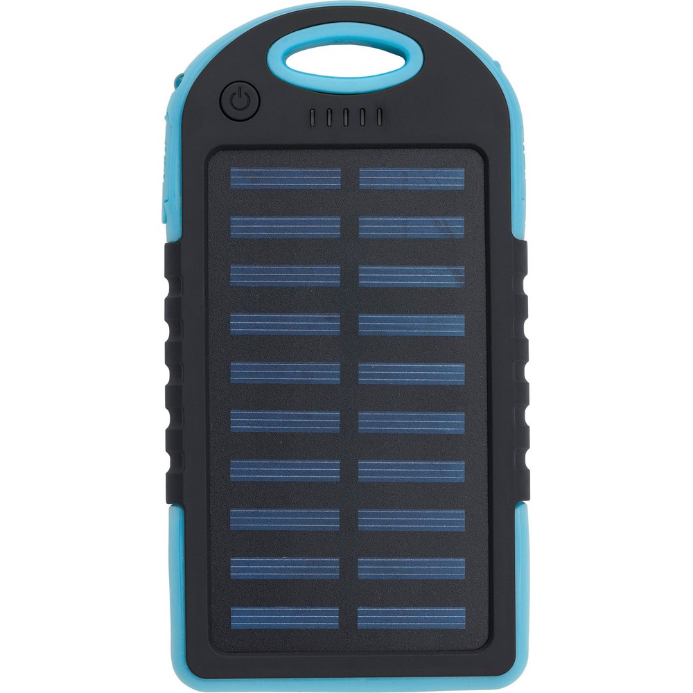 Power bank 4000 mAh z ładowarką słoneczną Niebieski VA275-11 