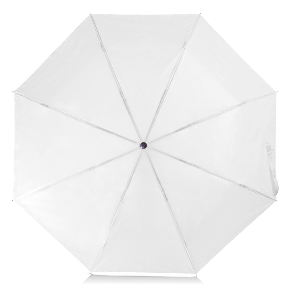 Parasol manualny, składany | Bores Biały VA066-02 