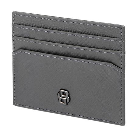 Etui na karty Double B Saffiano Grey Szary HLC526H (3)