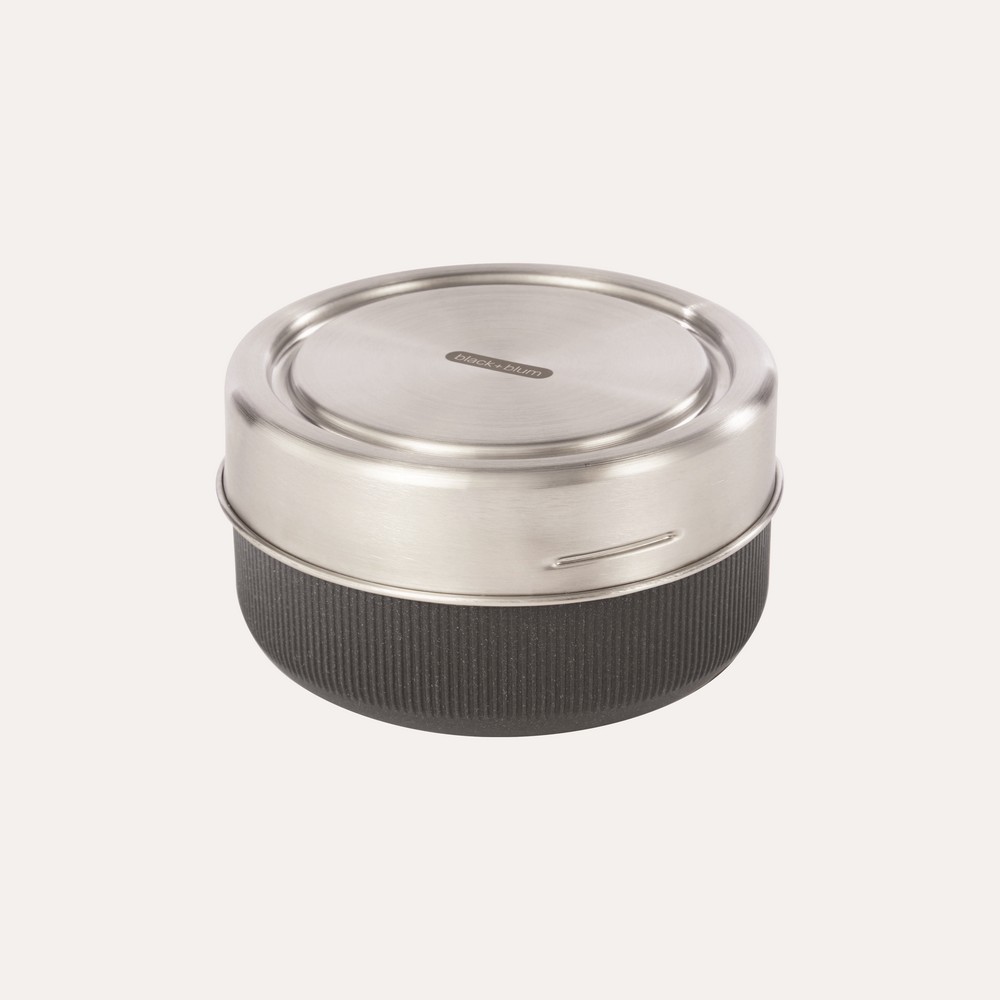 Lunchbox, pudełko śniadaniowe 750 ml Black+Blum Srebrny P439.0402 (15)