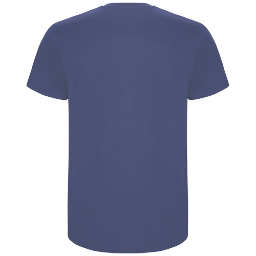 Stafford koszulka męska z krótkim rękawem Blue Denim R66811K5 (2)