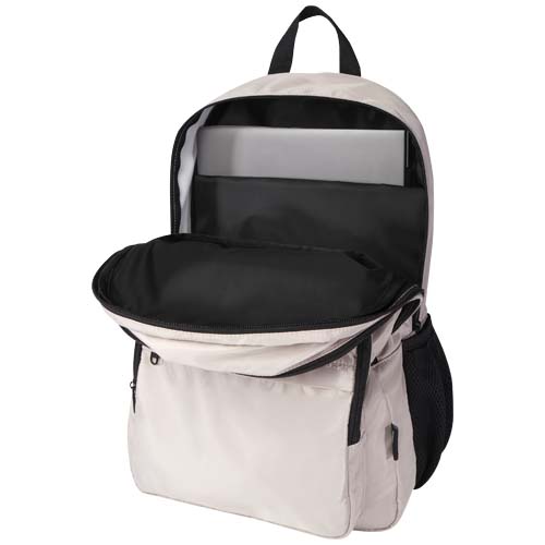 Trend Plus plecak na laptopa o przekątnej 15-cali o pojemności 20 l wykonany z materiałów z recyklingu z certyfikatem GRS Owsianka 13008607 (4)
