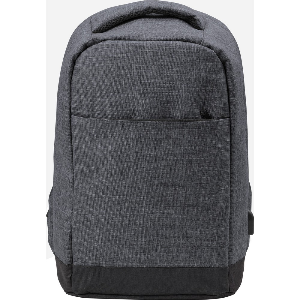 Plecak na laptopa 13", chroniący przed kieszonkowcami Grafitowy V0610-15 (1)