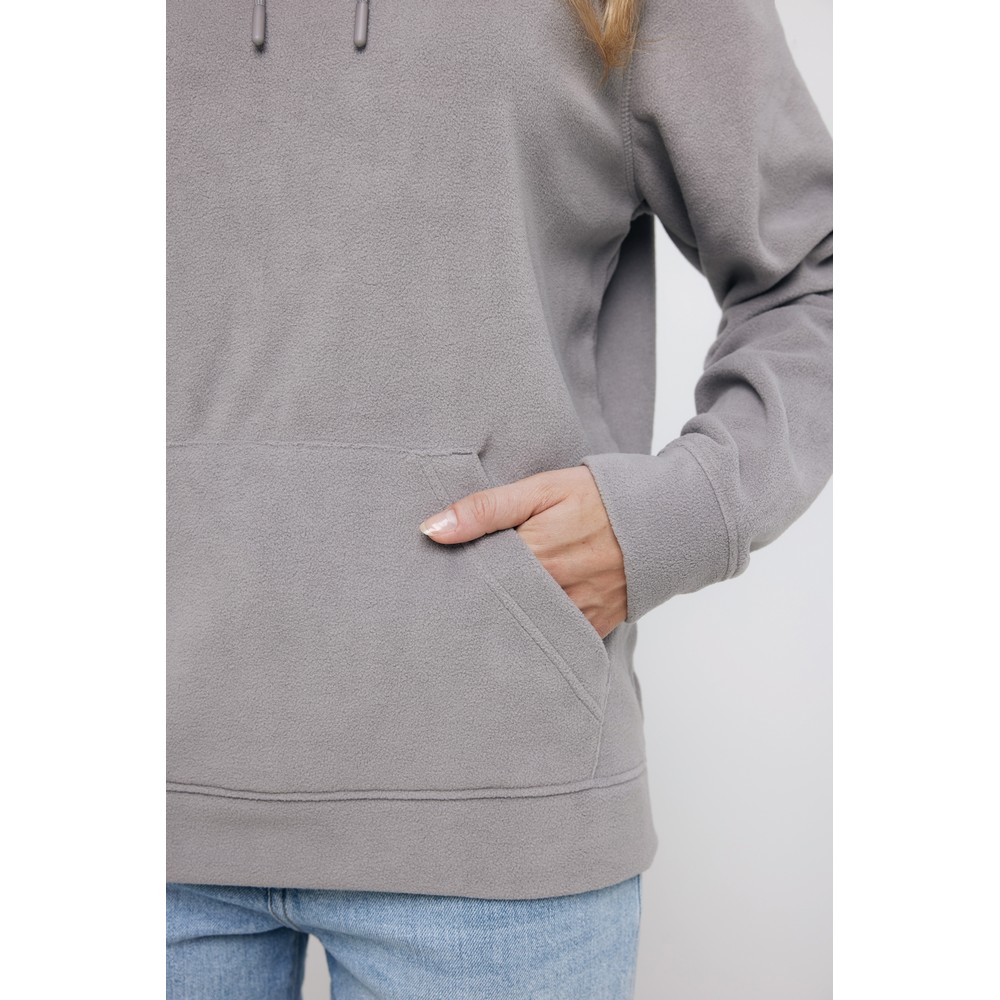 Bluza z kapturem z mikropolaru Iqoniq Trivor, RPET Szary T9403.027.XXL (4)