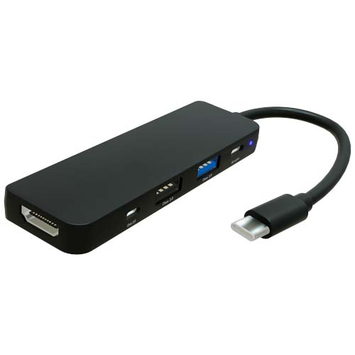 SCX.design H17 hub USB 5 w 1 Czarny 1PX22890 (4)