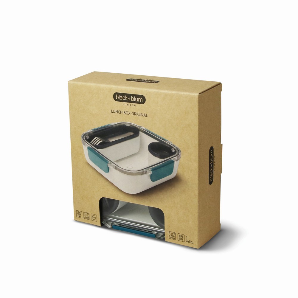Lunchbox, pudełko śniadaniowe Black+Blum Zielony P439.0233 (18)