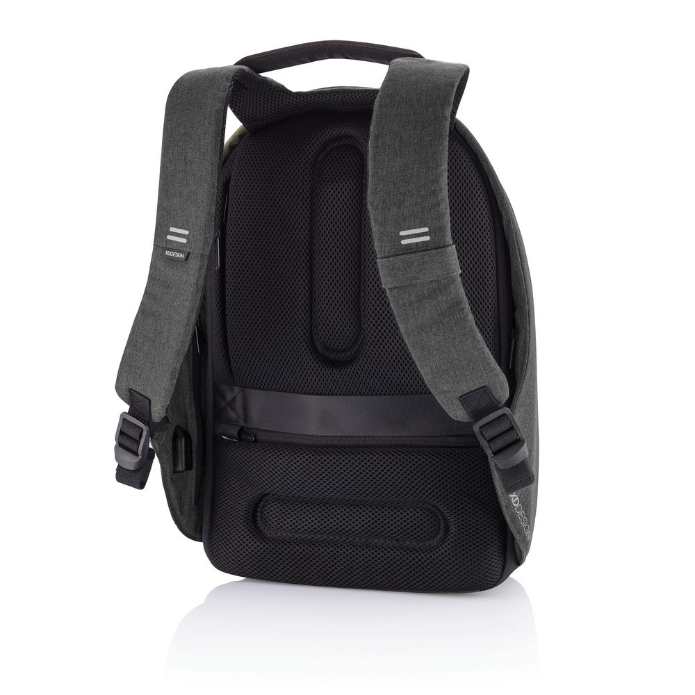 Bobby Hero Regular plecak chroniący przed kieszonkowcami Szary P705.291 (4)