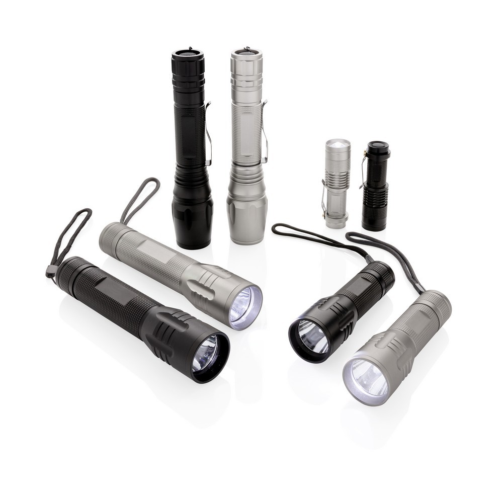 Latarka CREE 3W Czarny P513.561 (8)