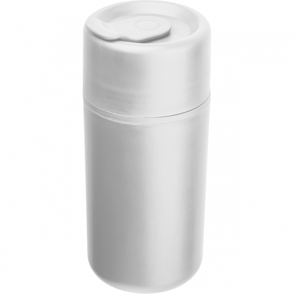 Kubek z podwójnymi ściankami GENOA 500 ml Biały 535406 