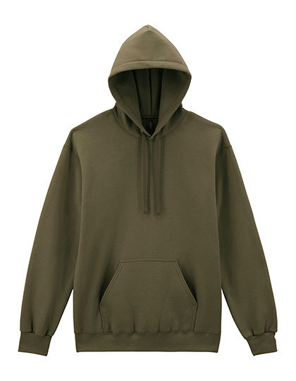 Bluza Klasyczna Bawełniana z Kapturem Olive G19500-994370 