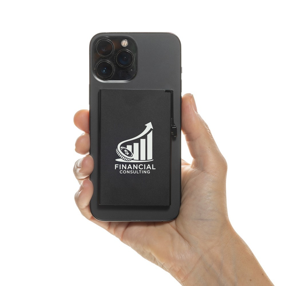 Magnetyczne etui na kartę kredytową, ochrona RFID Black P820.9501 (5)
