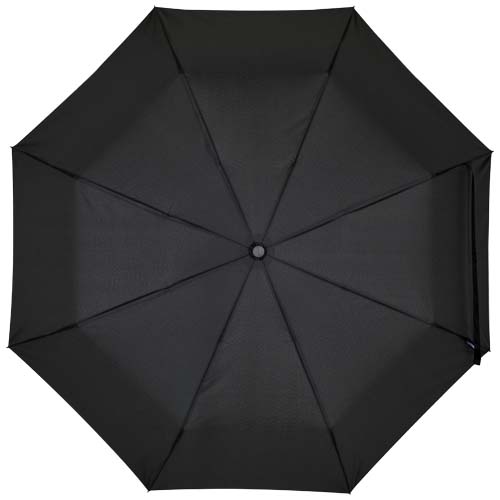 Składany parasol SMART 21 cali, wykonany z tworzywa sztucznego RPET Czarny 13016290 (3)