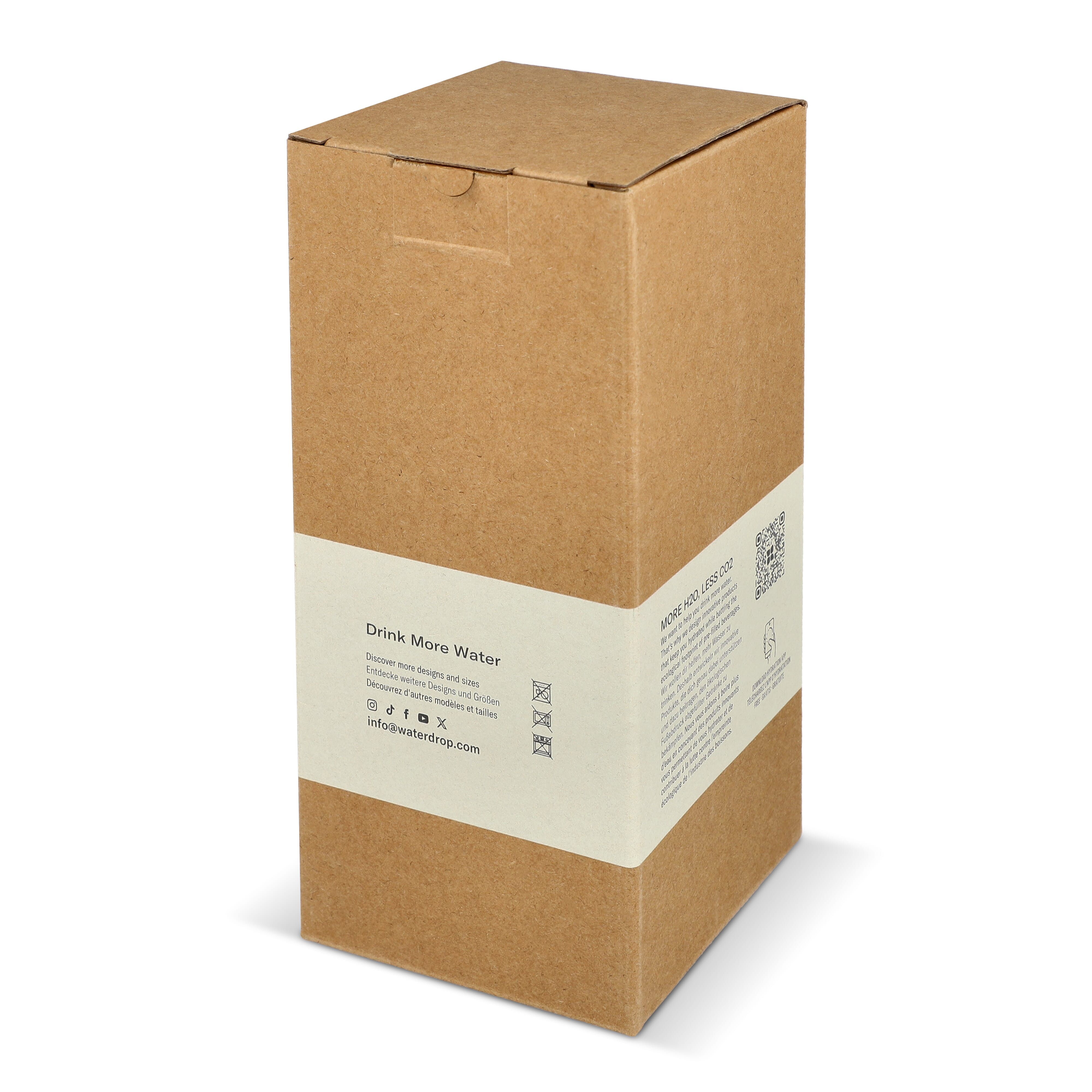 Termiczna butelka uniwersalna Waterdrop z ustnikiem 600 ml Beżowy LT47000-N0055 (3)