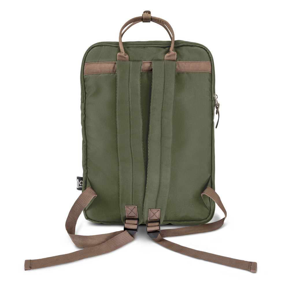 Plecak na laptopa 15,6" RPET B'RIGHT | Finlay Zielony V0045-06 (5)