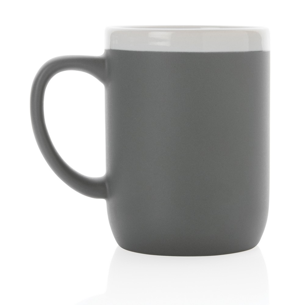 Kubek ceramiczny 300 ml Szary P434.092 (6)