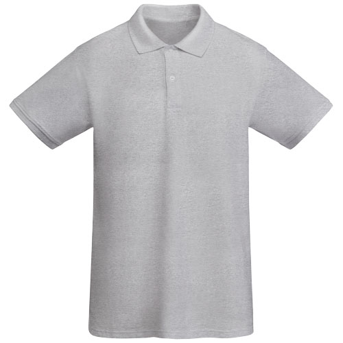 Prince koszulka polo z krótkim rękawem Marl Grey R66172U5 