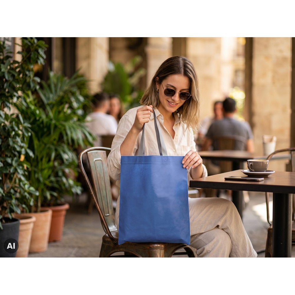 Torba na zakupy | Boden Granatowy V9479-04 (1)