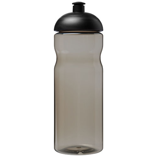 Bidon H2O Eco o pojemności 650 ml z wypukłym wieczkiem Węgiel drzewny-Czarny 21009800 (2)