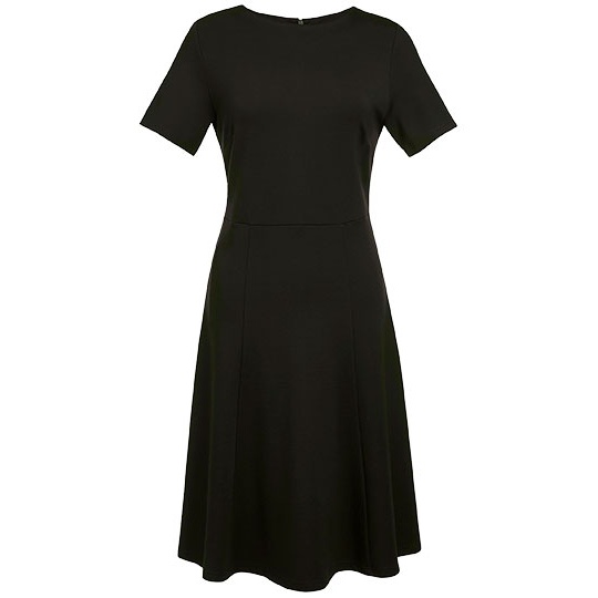 Sukienka rozkloszowana slim Black BR2380-798993 