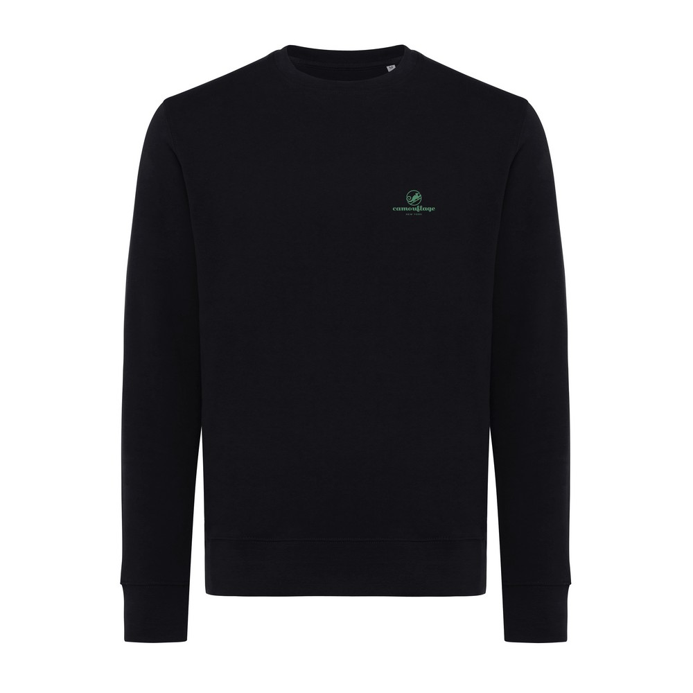 Lekki sweter Iqoniq Etosha, bawełna z recyklingu Czarny T9303.001.4XL (2)