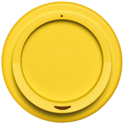 Kubek termiczny z serii Americano® o pojemności 350 ml z uchwytem Czarny-Żółty 21000228 (3)