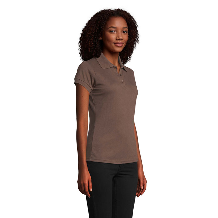 PRIME Damskie POLO 200g Chocolate S00573-CH-XXL (1)