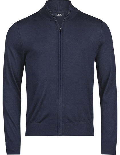 Sweter Rozpinany Dopasowany Welna Poliakryl Black TJ6012-999418 (2)